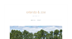 Desktop Screenshot of orlandoandzoe.com
